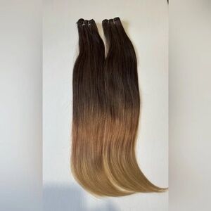 Brown Balayage Super Long Hair weave / Weft Extensions 30 In